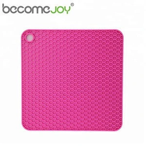 Factory customized High quality heat resistant fixed use non slip silicone baking mat