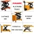 Import Factory Direct Sales Mobile Scissor Lift Truck Small Manual Mobile Hydraulic Scissor Table Truck from China