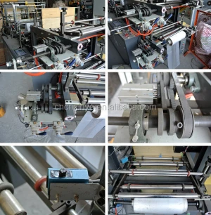 Factory Direct Zipper Slider ,Flat bottom pouch Automatic Plastic Bag Making Machine