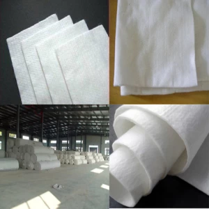 Factory PP Long or short fibers Nonwoven needle punched Polyester Geotextile Non-woven Geotextile for road covering