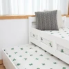Factory price kids bedroom wooden modern design single bed for bedroom set