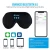 Import Factory price Sleep Headphones 3D Sleep Mask Bluetooth 5.0 Wireless Music Eye Mask from China