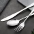 Import Factory Price Stainless Steel Fork Cutlery Set Flatware Knife Spoon Curtlery from China