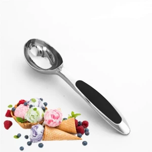 Factory Sales High quality  Stainless steel color Zinc Alloy  Ice Cream Tools Ice Cream Scoop