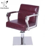 factory salon styling chair salon equipment Hair dressing Stainless steel salon chair