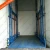 Import Factory Sells 2ton Lead Rail Hydraulic Warehouse Cargo Lift Elevator from China