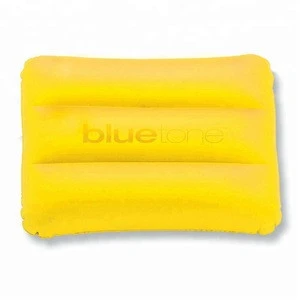 Factory square inflatable Cushion Travel Pillow With Bag