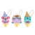 Import Factory Supply 3D Animal Cartoon Shaped Silicone Cases Girls Pucker Pops Sushi Lip Gloss from China
