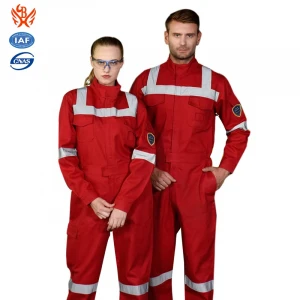 Factory Wholesale Fire Resistance Safety Workwear Coverall