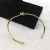 Import fashion adjustable love knot design 14k gold charm bracelet bangle for women from China