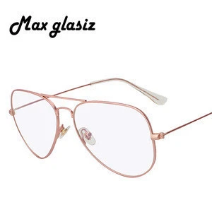 Fashion Classic Retro Metal Eyewear Frame High Quality Men Women Optical Eyeglasses Glasses Spectacle Frame