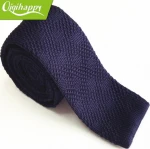 Fashion classical hot sale 100% polyester knitted woven ties for men