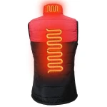 Fashion Design Riding Vest Womens Waistcoat and Vest Sleeveless Jacket Women Battery Heated