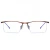 Import Fashion Style Customized Man Half Rimless Metal Glass 2020 Blue Light Blocking Glasses Computer Eye Glasses from China