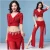 Import fashion style ladies belly dance practice wear exotic belly dancewear for training from China