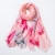 Import Fashion ultra-thin changeable shawl beach scarf printing head scarf silk,scarf with silk from China