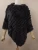 Import fashion women real fur dress cloak handmade rabbit fur shawl cape from China