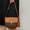 Fashionable Underarm saddle Bag 2023 New Genuine Leather Womens Bag  Crossbody womens spring/summerShoulder Bag