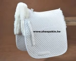 Fashional sheepskin dressage saddle pad