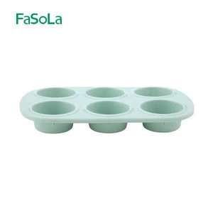 FaSoLa Six silicone cake molds baking mould Circular cake pan Silicone toast mold Baking accessories