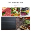 Fast Defrosting Tray Thaw Frozen Food Meat Fruit Quick Defrosting Plate Board Defrost Kitchen Gadget Tool