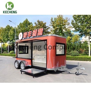 fast food trailer /food truck ice cream /mobile kitchen trailers
