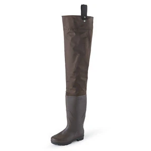 FavorGear Hip Wader Lightweight Hip Boot for Men and Women 2-Ply PVC/Nylon Fishing Hip Wader