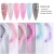 Fiber Glass Fluorescent Nail Art Extension Silk Wraps UV Gel Building Fiberglass Nail Form Manicure Accessories