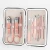 Import Fingernail and Toenail Clipper Stainless Steel Professional Pedicure Kit 10Pcs Nail Clippers Manicure Set with PU leather Case from China