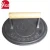 Fire Shape Non-stick Round Cast Iron Bacon Meat Press with Wood Handle