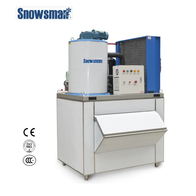 Flake Ice Machine manufacturer china 600kg/day industrial flake ice maker for seafood