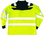 Flame Resistant Clothing Mens Polo Shirts Fleece Thermal Pullover FR Hi Vis Workwear
