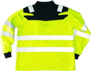 Flame Resistant Clothing Mens Polo Shirts Fleece Thermal Pullover FR Hi Vis Workwear