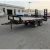 Import Flatbed trailer special vehicle small excavator trailer load capacity 8 tons 2 axles can be customized from China