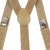 Import Flesh-colored style With bright flash Suspender Factory Supply Men&#x27;s suspenders with custom logo from China