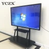 flexible touch screen display 4k touch screen monitor education board big 98 86 educational equipment display