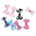 Flower bowknot Hair Clip Children Hair Bow Headband Jewelry Set Hairpin Hairgrips