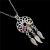 Import Flower Dream Catcher Pearl Cage Pendant Locket Necklace from China