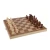 Import Folding Wooden Chess Set Standard Chess Set Board Game Checkers Backgammon Toy Gift from China