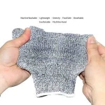 Food Grade Hand Protection Anti Cut Glove Level 5 Cut Resistant Gloves Safety Glove for Kitchen Yard Work