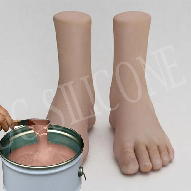 Food grade Silicone Rubber Soft Silicone To Make Prosthetics Foot
