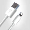 For iPhone 8 X XS TPE mfi certified charging usb data cable 2.1A super speed mobile phone charging usb cable Integrated molding