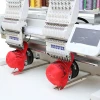 FORTEVER  computer automatic Embroidery machine 2 head flat/cap/T shirt/cording/sequin/beads big/lager working area