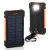 Import Free sample Solar PowerBank Dual USB Power Bank 10000mAh Waterproof Battery Charger External Portable Solar Panel with LED Light from China