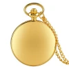 Free Shipping China Compass Modern Gold Pocket Watch with Watch Chain