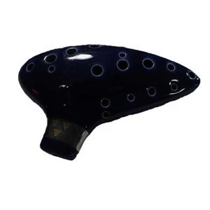 Free shipping double ocarina 16 hole with triforce