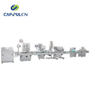 Fully Automatic Capsule Pill Counting Filling Machine Production Line