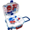 Fun fashion plastic medical suitcase toys doctor pretend play set for kids