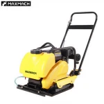 gasoloine engine low nois level flat plate compactor with ce welding plate