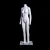 Import GH21 High quality adjustable women mannequin female ghost photography mannequin from China